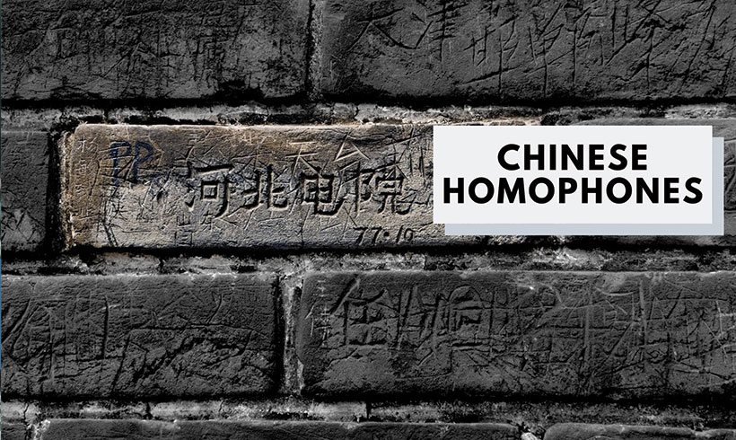 Chinese Homophones