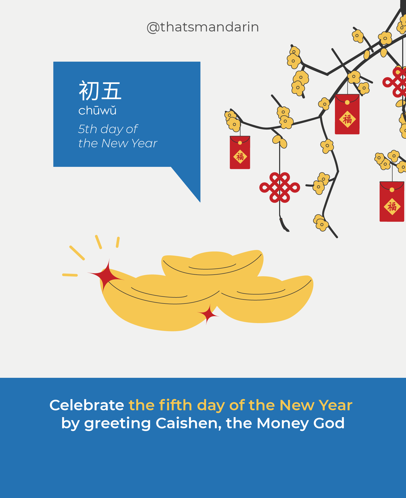 初五 • 5th Day of the New Year | Chinese Link Words